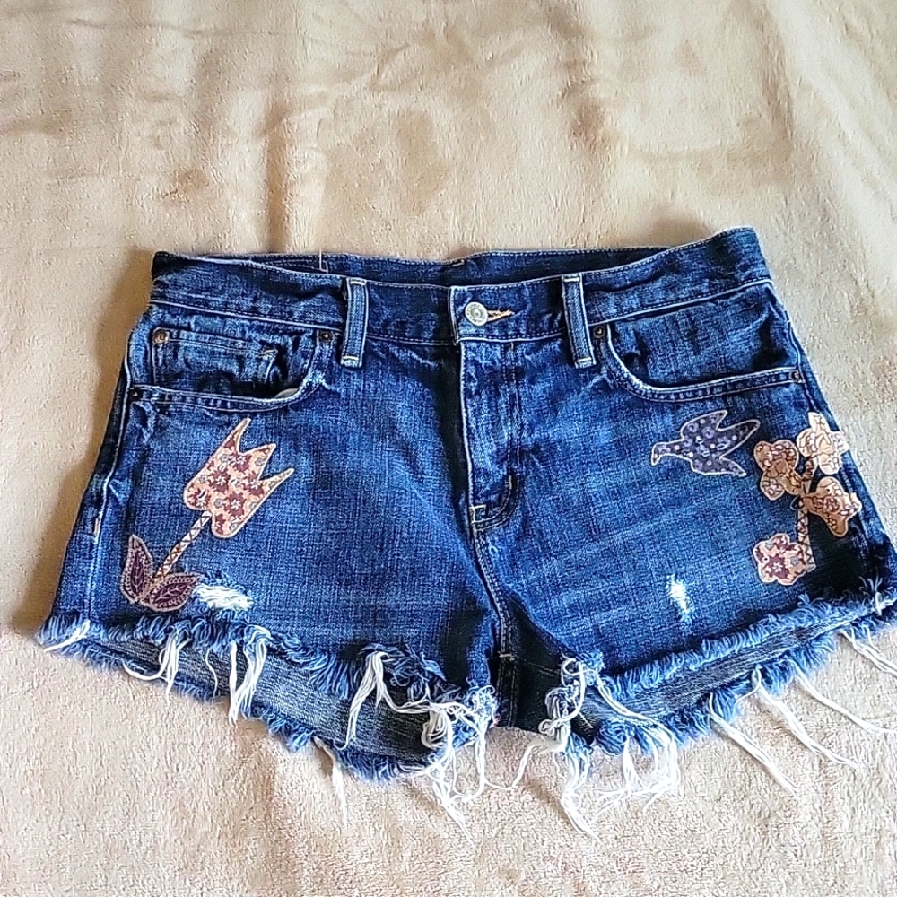 Ralph Lauren Jean Shorts with Patches